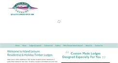 Desktop Screenshot of islandleisure.co.uk
